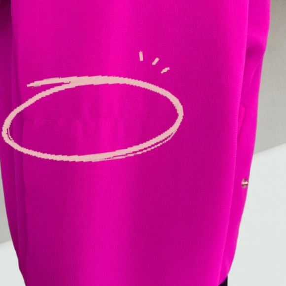 Hot pink JUICY COUTURE bomber jacket SMALL - Picture 9 of 10